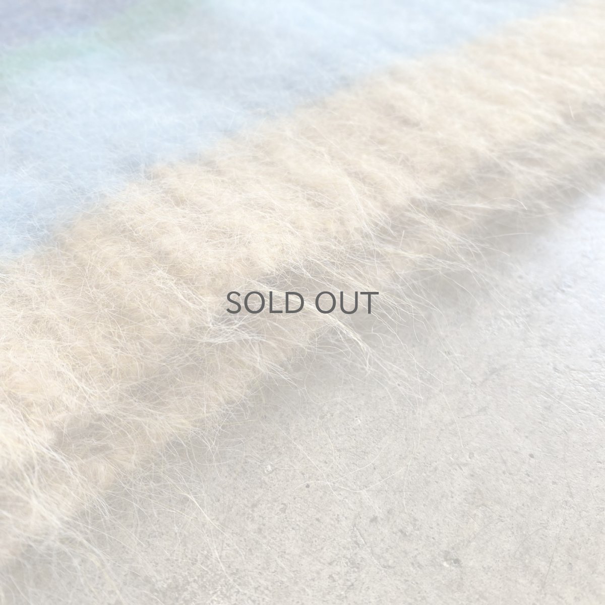 画像10: MULTI BORDER COLOR DESIGN KNIT SWEATER / Ladies L (10)