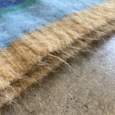 画像10: MULTI BORDER COLOR DESIGN KNIT SWEATER / Ladies L (10)