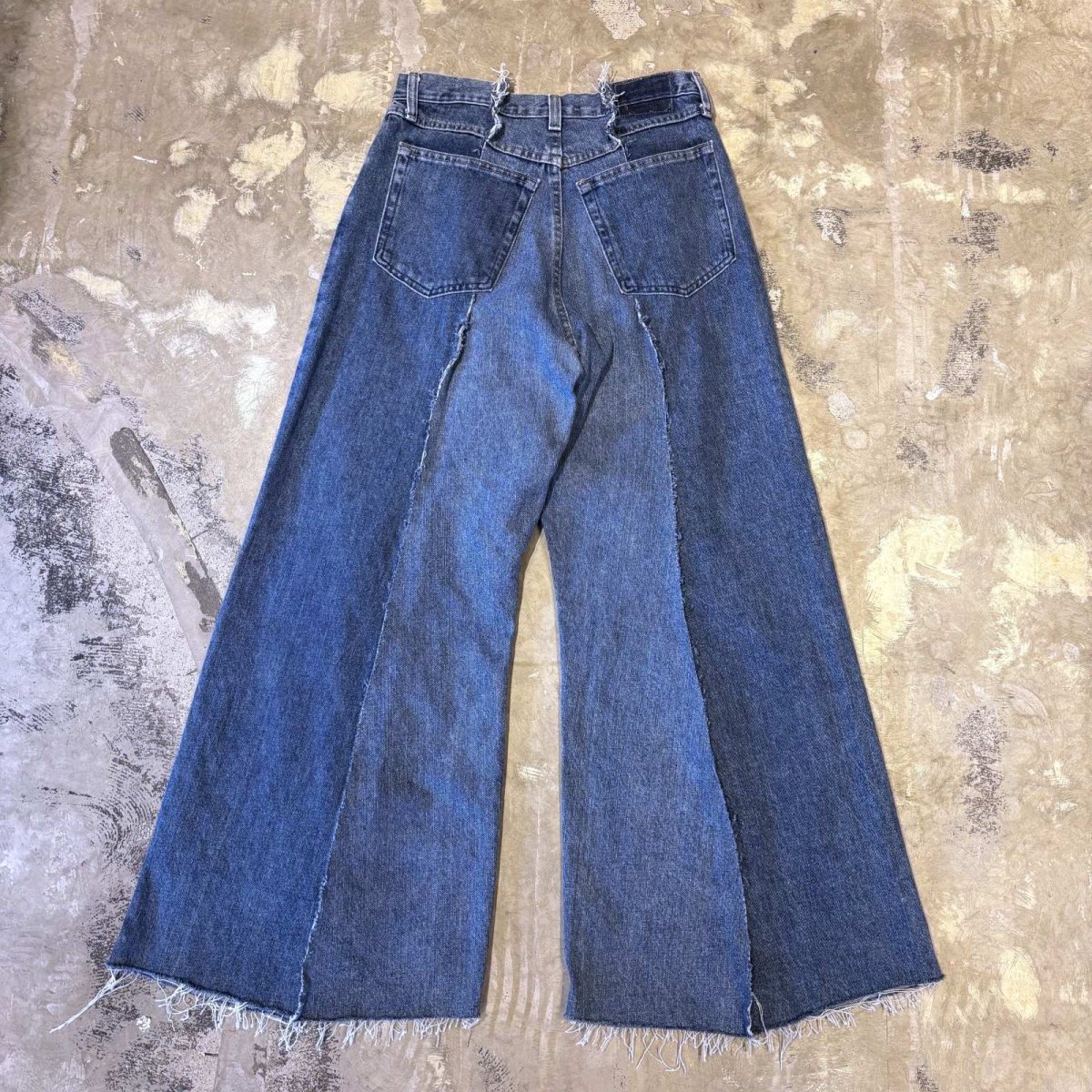 画像2: 【Wiz&Witch】"UNITED" TWINS WIDE DENIM PANTS / W31 (2)