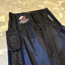 画像3: "KILLAH BABE" SIDE LINE DETACHABLE POCKET NYLON PANTS / W30 (3)