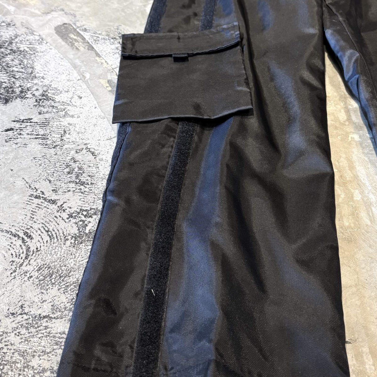 画像7: "KILLAH BABE" SIDE LINE DETACHABLE POCKET NYLON PANTS / W30 (7)