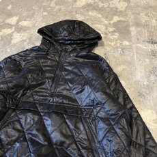 画像4: 【WONDERGROUND】NYLON QUILTING ANORAK PARKA / BLACK / OS (4)