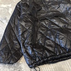 画像5: 【WONDERGROUND】NYLON QUILTING ANORAK PARKA / BLACK / OS (5)