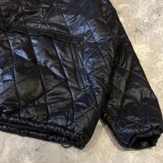 画像6: 【WONDERGROUND】NYLON QUILTING ANORAK PARKA / BLACK / OS (6)