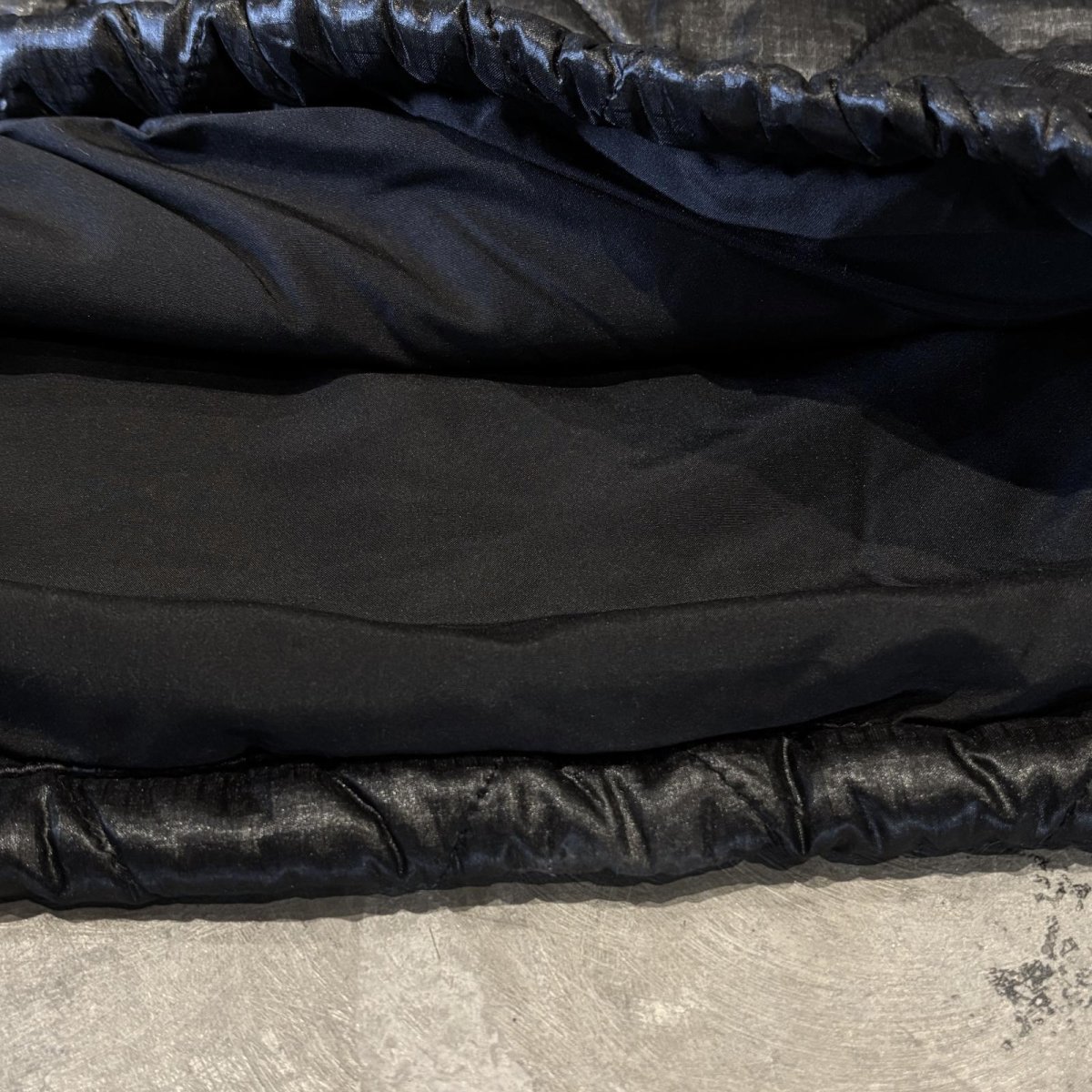 画像8: 【WONDERGROUND】NYLON QUILTING ANORAK PARKA / BLACK / OS (8)