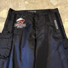 画像10: "KILLAH BABE" SIDE LINE DETACHABLE POCKET NYLON PANTS / W30 (10)