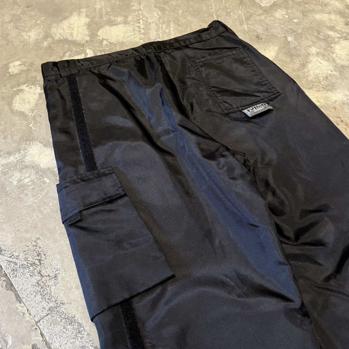 画像9: "KILLAH BABE" SIDE LINE DETACHABLE POCKET NYLON PANTS / W30 (9)