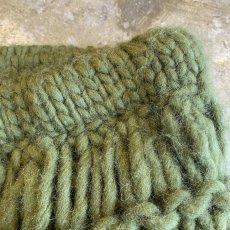 画像5: HAND KNIT CROCHET DESIGN LAYERED PANTS / FREE~W37 / MADE IN ITALY (5)