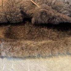 画像8: BROWN COLOR SUEDE LEATHER×BOA SWITCHED VEST / Mens XL (8)