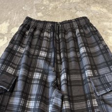 画像10: 【WONDERGROUND】ALL OVER CHECK PATTERN CARGO PANTS / OS (10)