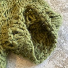 画像7: HAND KNIT CROCHET DESIGN LAYERED PANTS / FREE~W37 / MADE IN ITALY (7)