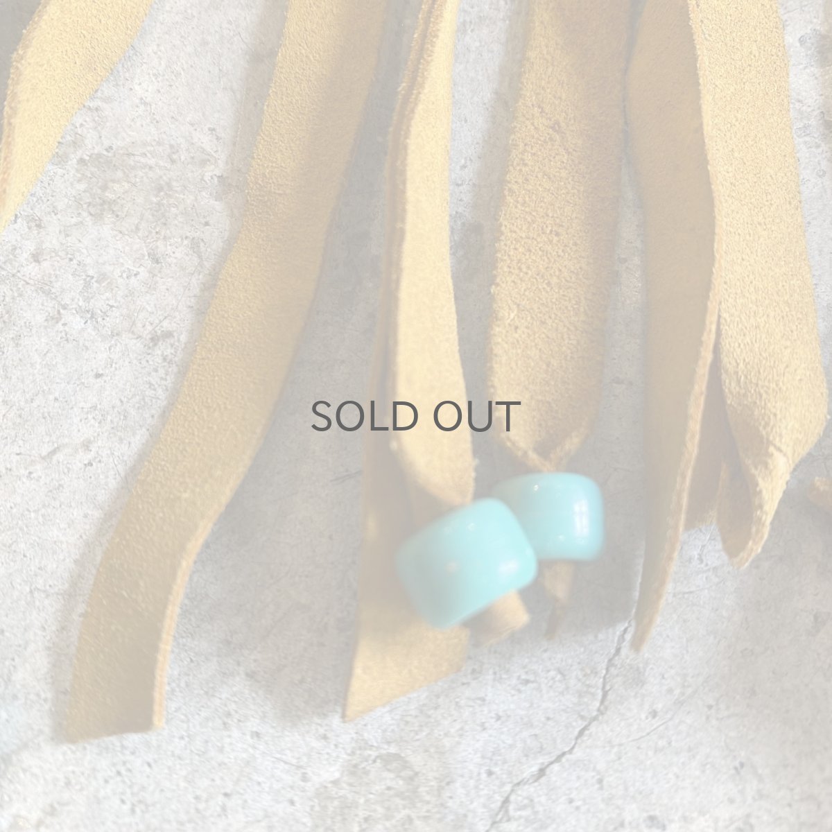 画像12: SUEDE LEATHER FRINGE POINT BEADS DESIGN VEST / Ladies M~L (12)