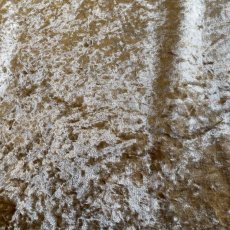 画像4: BEIGE COLOR VELVET LONG SKIRT / W26~W33 (4)