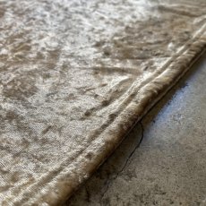 画像10: BEIGE COLOR VELVET LONG SKIRT / W26~W33 (10)