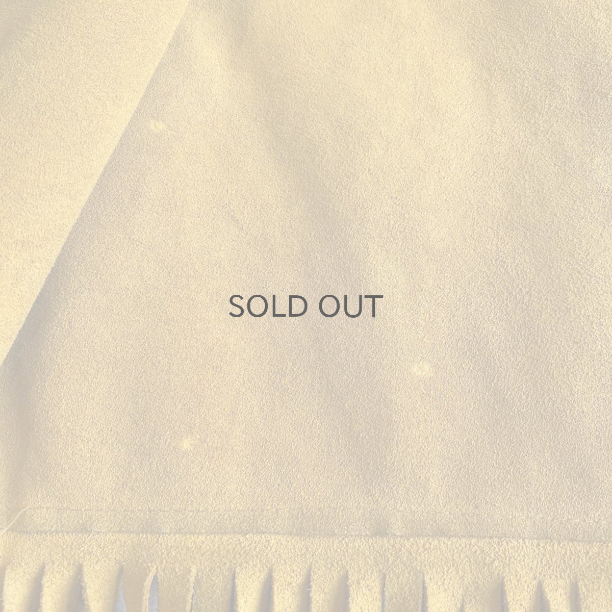 画像8: SUEDE LEATHER FRINGE POINT BEADS DESIGN VEST / Ladies M~L (8)