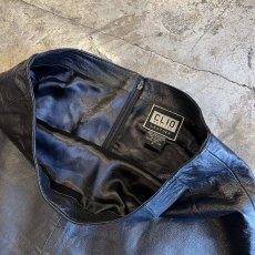 画像7: REAL LEATHER MINI DESIGN SKIRT / W29(8) (7)