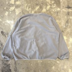画像2: 【WONDERGROUND】NYLON POCKET SWITCHED ZIP UP FLEECE / GREY / OS (2)