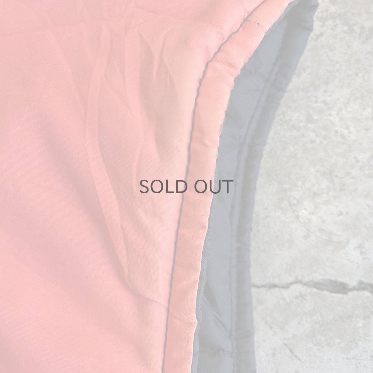 画像11: BLACK×ORANGE REVERSIBLE DESIGN QUILTING VEST / Ladies L (11)