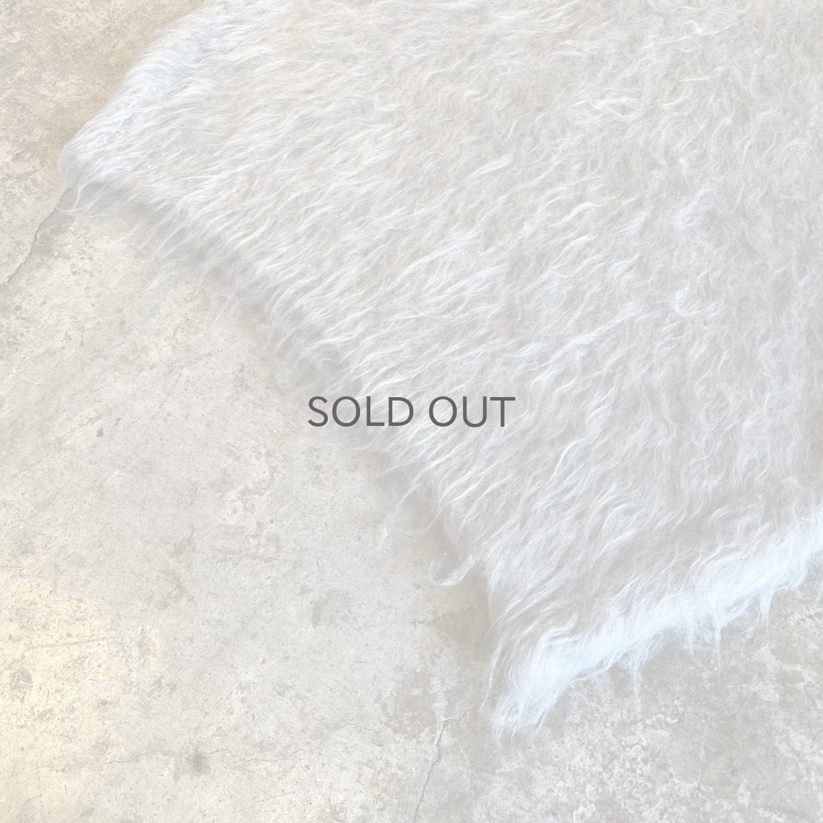 画像4: LONG SHAGGY OVER DESIGN KNIT L/S SWEATER / Ladies L (4)