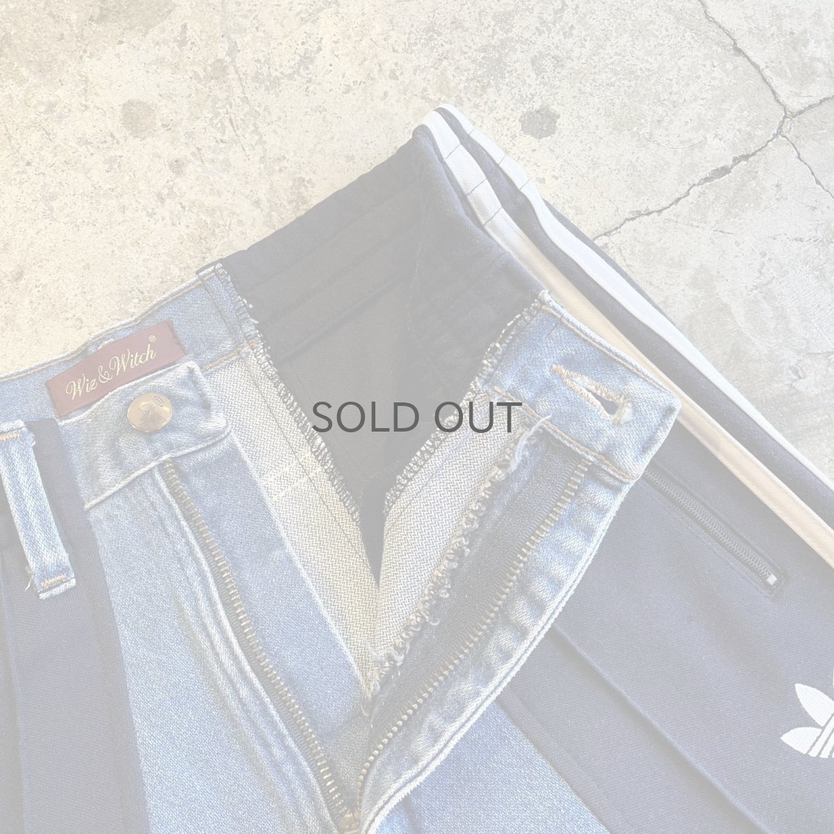 画像9: 【Wiz&Witch】"UNITED" SPORTY DENIM PANTS / OS (9)