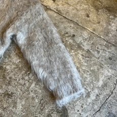 画像7: LONG SHAGGY OVER DESIGN KNIT L/S SWEATER / Ladies L (7)