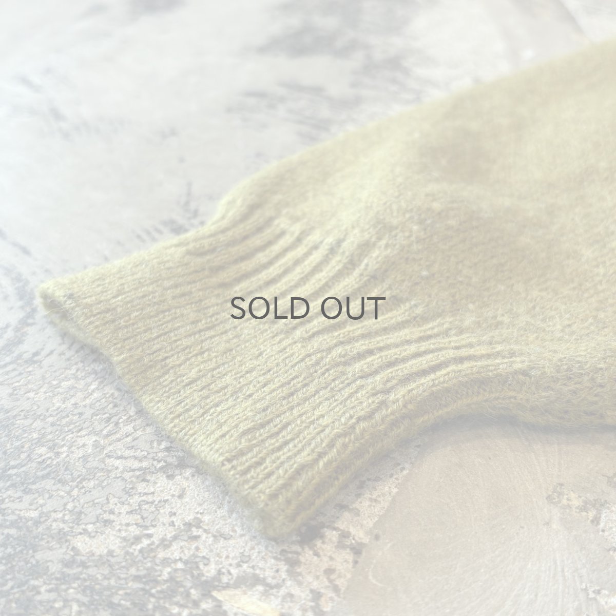 画像7: NATIVE GRAPHIC PATTERN MOCK NECK KNIT SWEATER / Mens L / MADE IN ITALY (7)