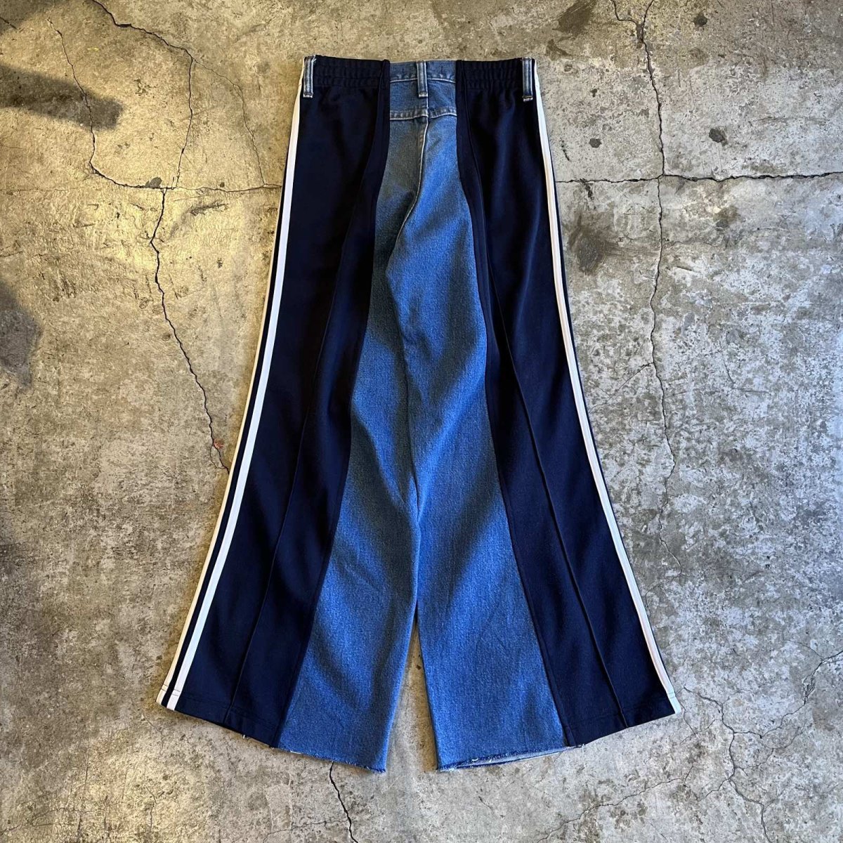 画像2: 【Wiz&Witch】"UNITED" SPORTY DENIM PANTS / OS (2)