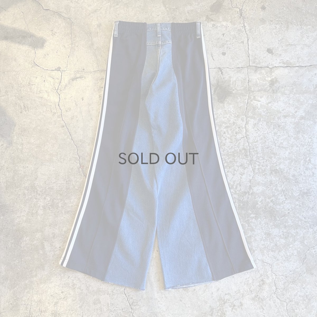 画像2: 【Wiz&Witch】"UNITED" SPORTY DENIM PANTS / OS (2)