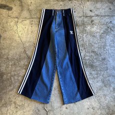 画像1: 【Wiz&Witch】"UNITED" SPORTY DENIM PANTS / OS (1)