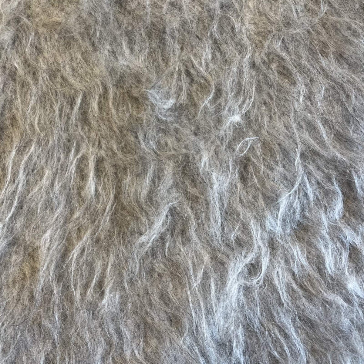 画像11: LONG SHAGGY OVER DESIGN KNIT L/S SWEATER / Ladies L (11)