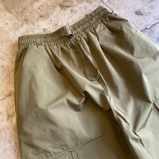 画像3: KHAKI COLOR CARGO DESIGN DRAW CODE NYLON PANTS / W24~W35 (3)