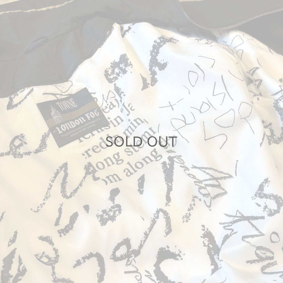 画像10: GOLD LINE ZIP UP HI-NECK PADDING JACKET / Mens L (10)