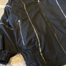 画像5: GOLD LINE ZIP UP HI-NECK PADDING JACKET / Mens L (5)