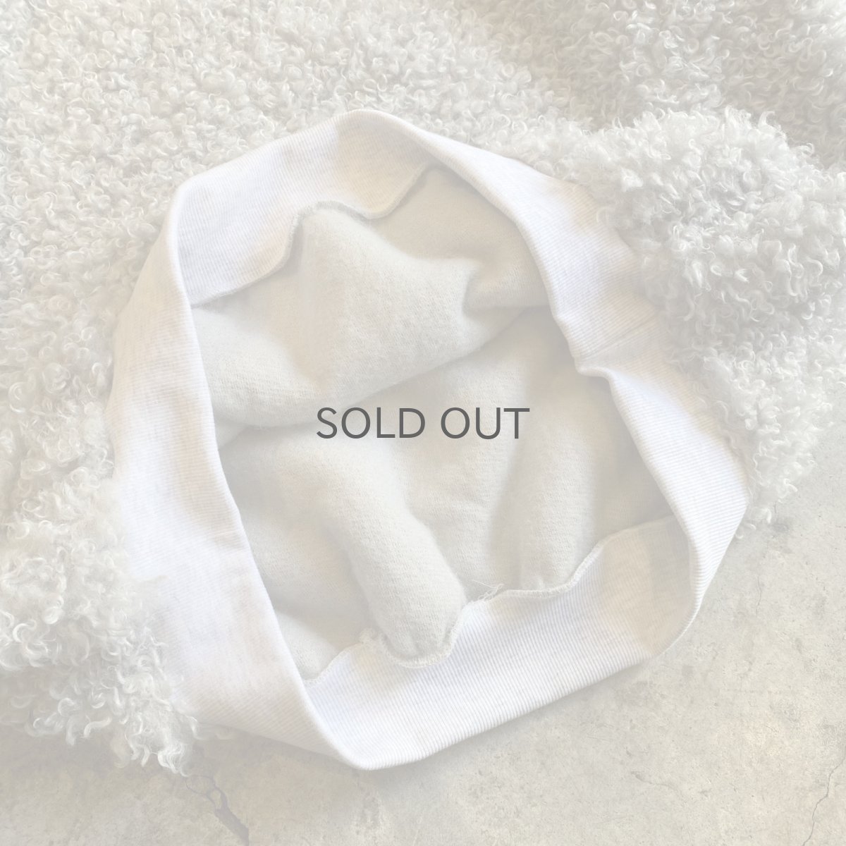 画像6: 【WONDERGROUND】POODLE BOA DESIGN KNIT TOPS / GREY / OS (6)