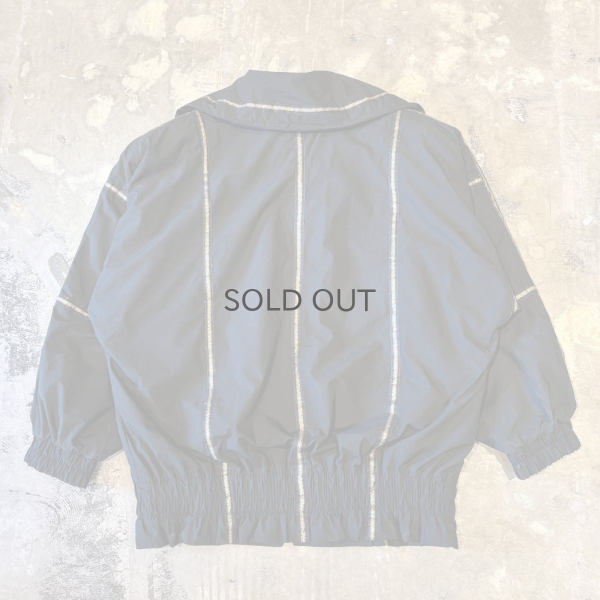 画像2: GOLD LINE ZIP UP HI-NECK PADDING JACKET / Mens L (2)