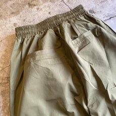 画像10: KHAKI COLOR CARGO DESIGN DRAW CODE NYLON PANTS / W24~W35 (10)