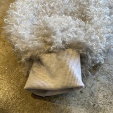 画像7: 【WONDERGROUND】POODLE BOA DESIGN KNIT TOPS / GREY / OS (7)