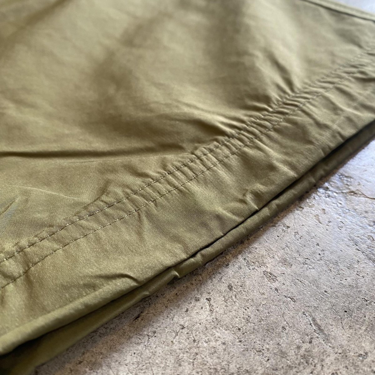 画像11: KHAKI COLOR CARGO DESIGN DRAW CODE NYLON PANTS / W24~W35 (11)