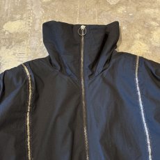 画像11: GOLD LINE ZIP UP HI-NECK PADDING JACKET / Mens L (11)