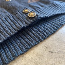 画像11: 【PENDLETON】NATIVE PATTERN SHAWL COLLAR KNIT CARDIGAN / Ladies L / MADE IN USA (11)