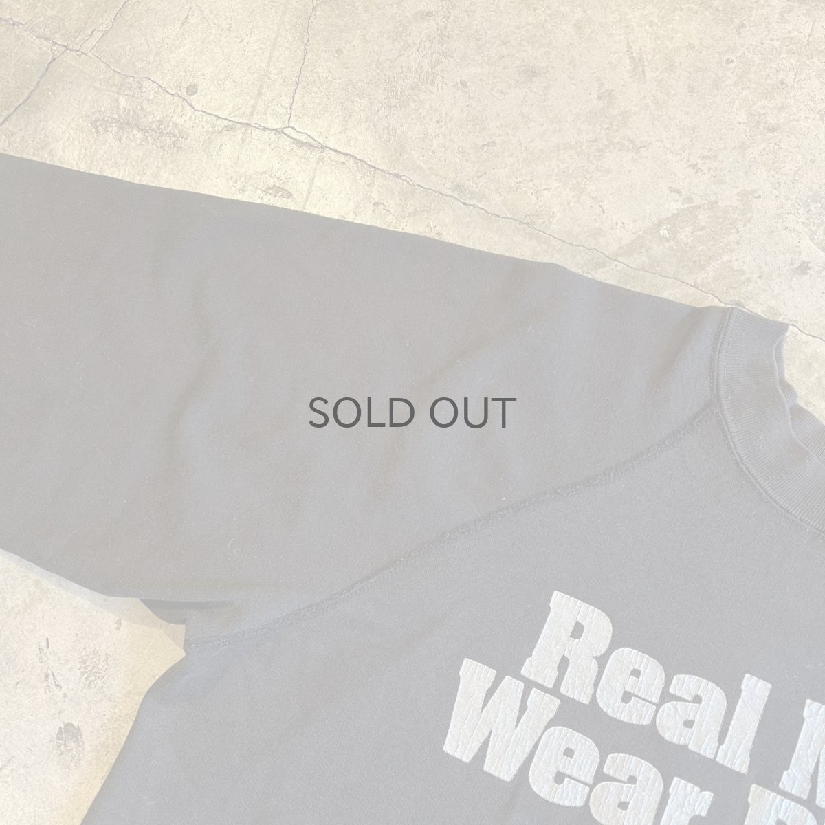 画像10: LAS VEGAS "RAIDERS" PRINTED DESIGN BLACK COLOR SWEAT / Ladies M / MADE IN USA (10)