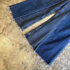 画像4: 【Wiz&Witch】"UNITED" TWINS WIDE DENIM PANTS / W29 (4)