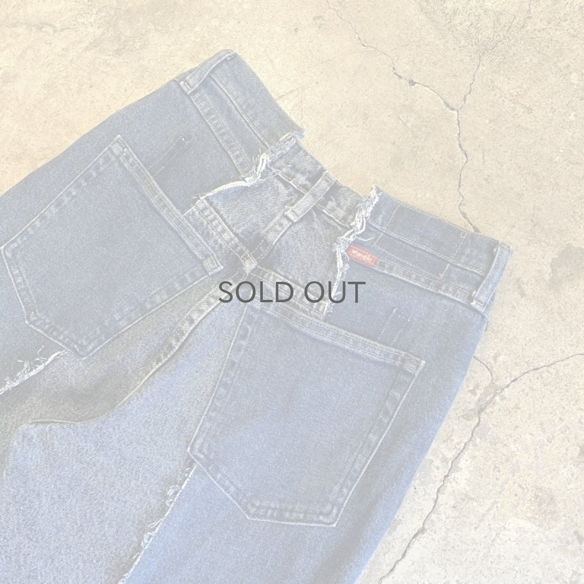 画像9: 【Wiz&Witch】"UNITED" TWINS WIDE DENIM PANTS / W29 (9)