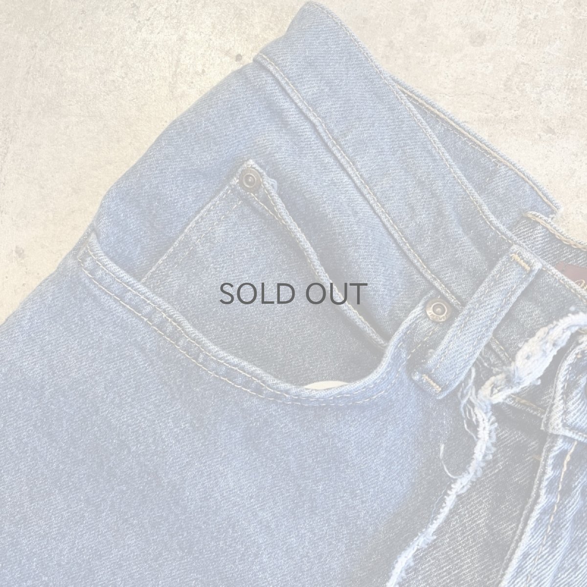 画像8: 【Wiz&Witch】"UNITED" TWINS WIDE DENIM PANTS / W29 (8)