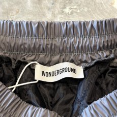画像10: 【WONDERGROUND】QUILTING LINER WIDE NYLON PANTS / GREY / OS (10)