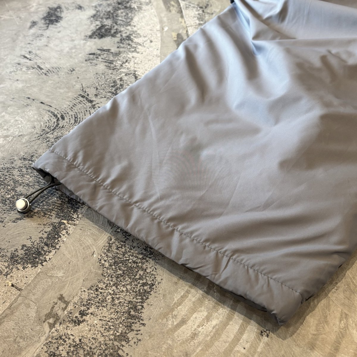 画像8: 【WONDERGROUND】QUILTING LINER WIDE NYLON PANTS / GREY / OS (8)