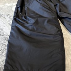 画像7: 【WONDERGROUND】QUILTING LINER WIDE NYLON PANTS / BLACK / OS (7)