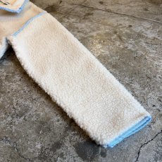 画像8: 【WONDERGROUND】SNAP DESIGN PIPING BOA KNIT TOPS / WHITE / OS (8)