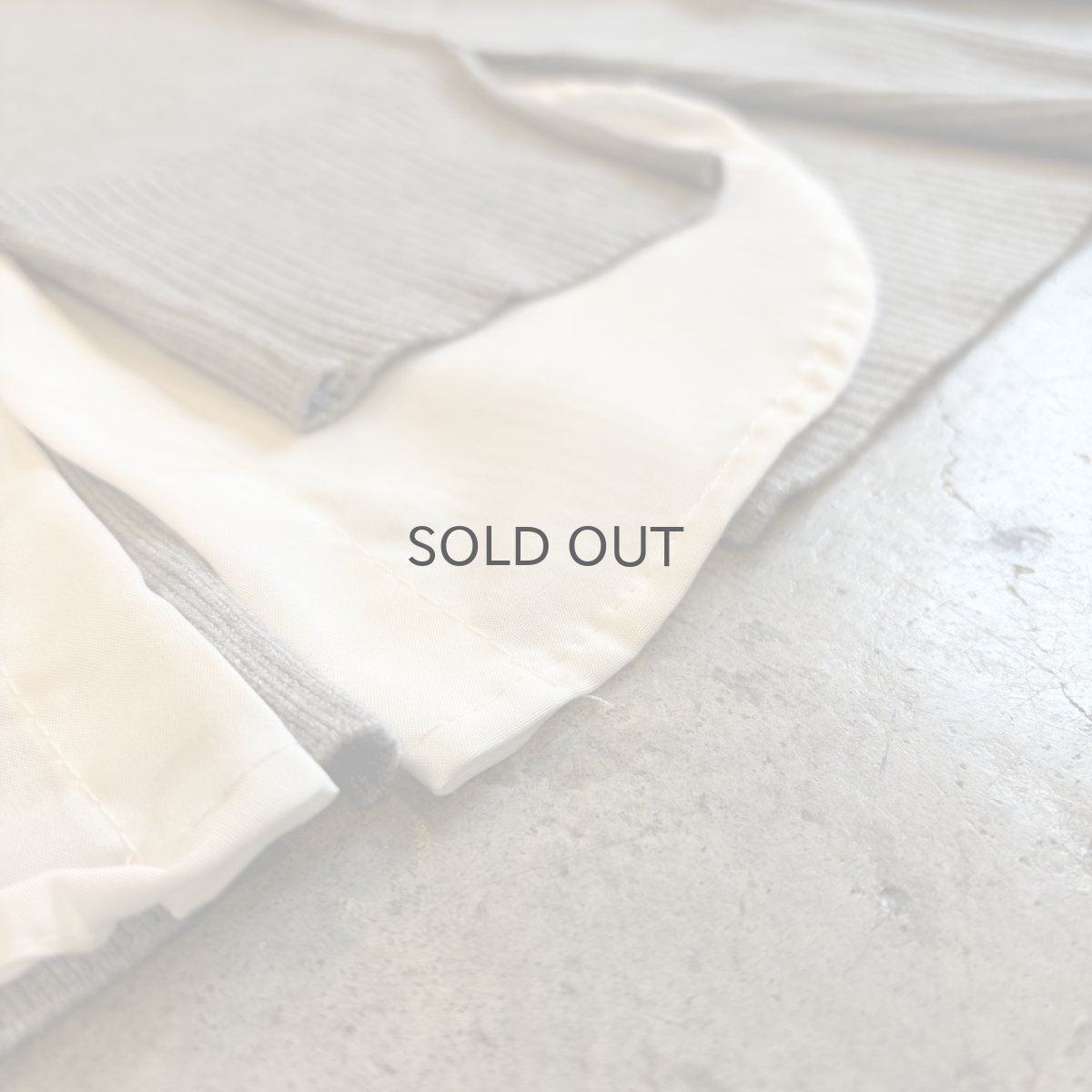 画像9: 【Wiz&Witch】"UNITED" LAYERED ZIP UP KNIT / OS (9)