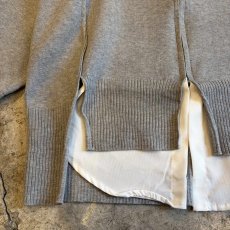 画像4: 【Wiz&Witch】"UNITED" LAYERED ZIP UP KNIT / OS (4)